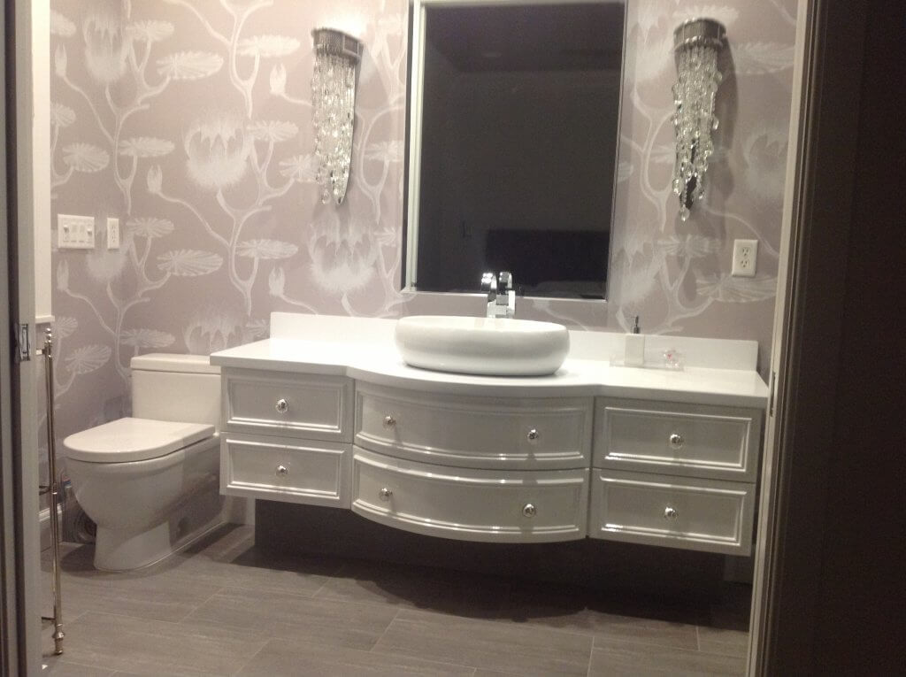 Bathroom finishing touch